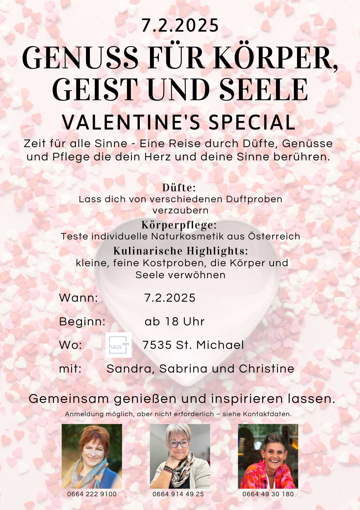 Genuss für Körper, Geist und Seele